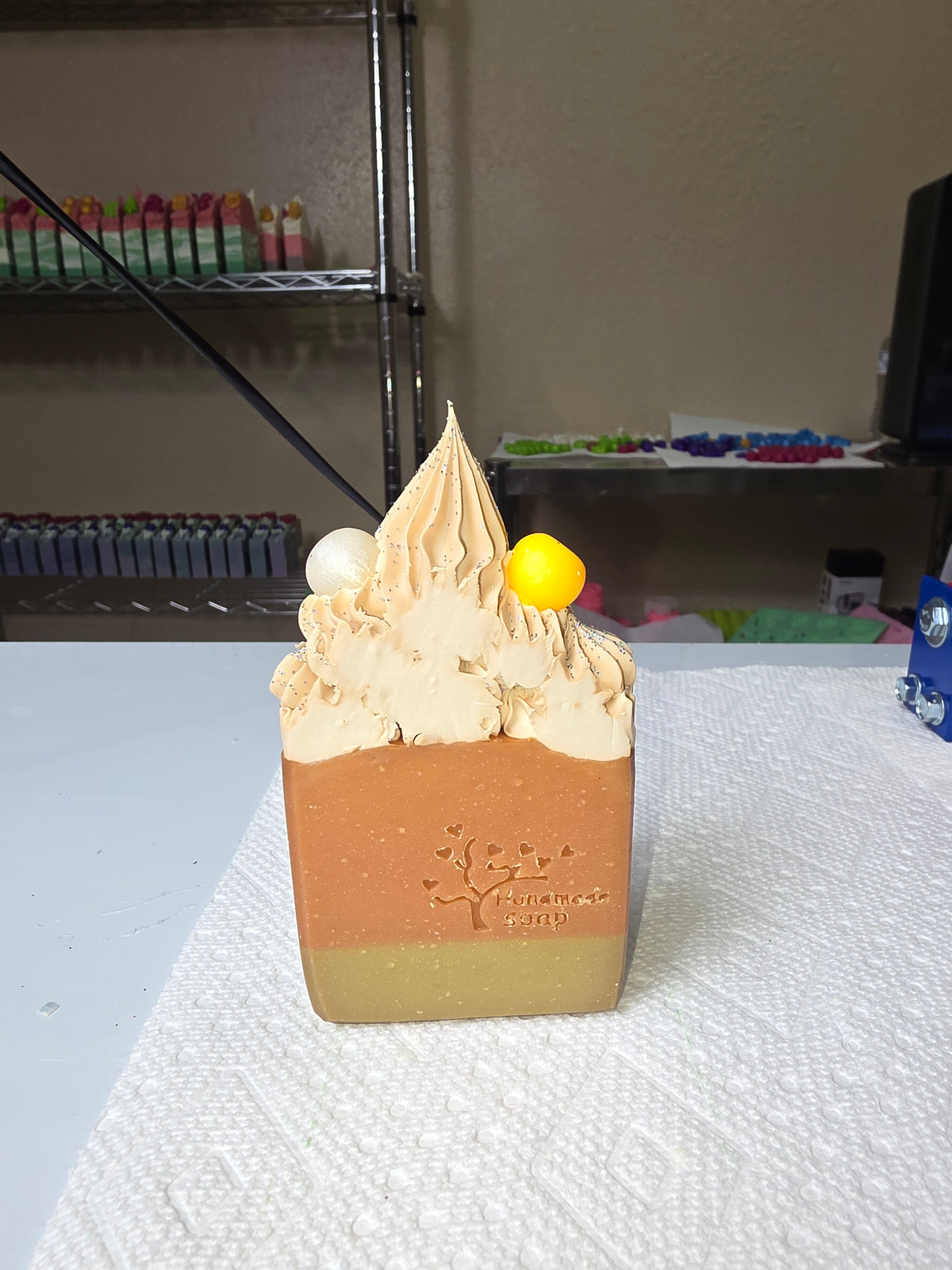 Candy Corn Craze Frosted Artisan Soap