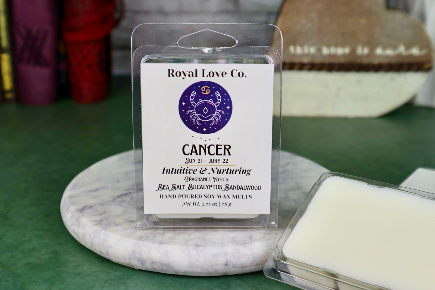 Cancer Zodiac Sign Wax Melt