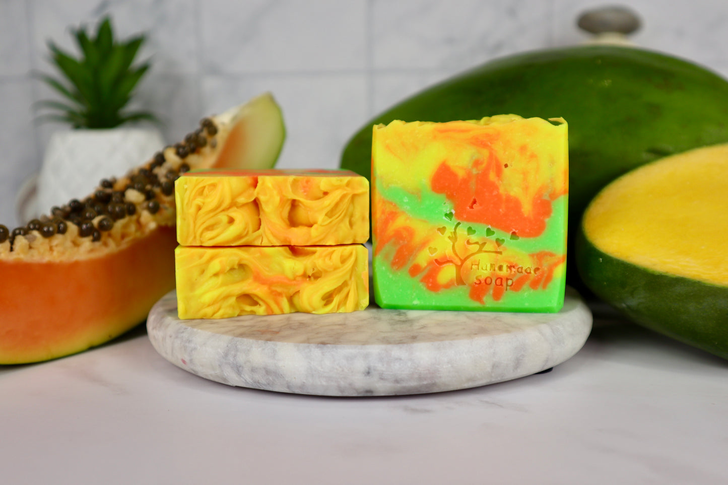 Mango and Papaya Soap