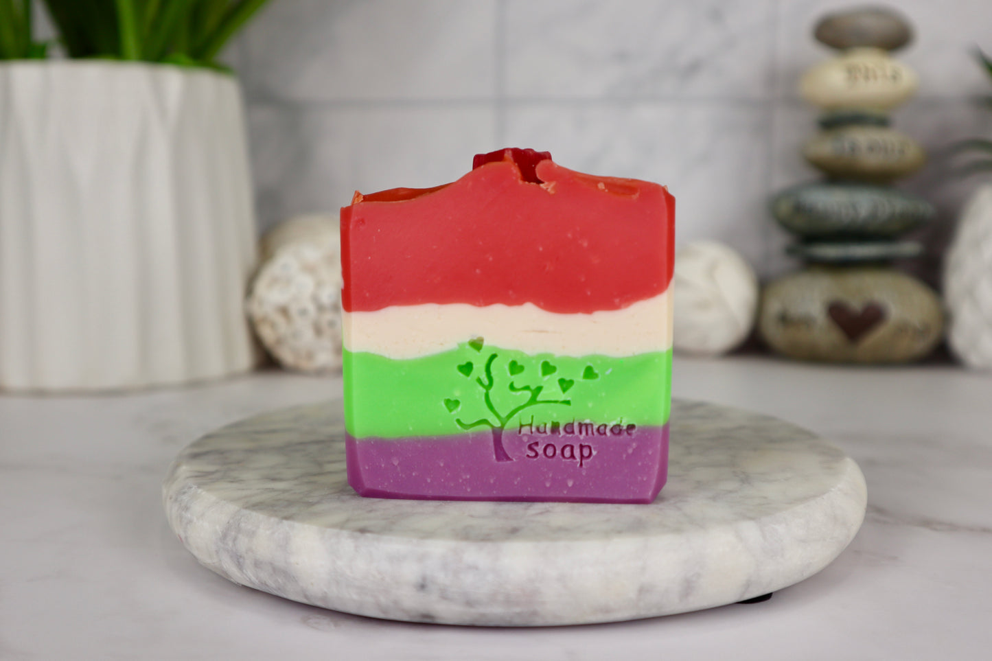 Watermelon and Lavender Soap