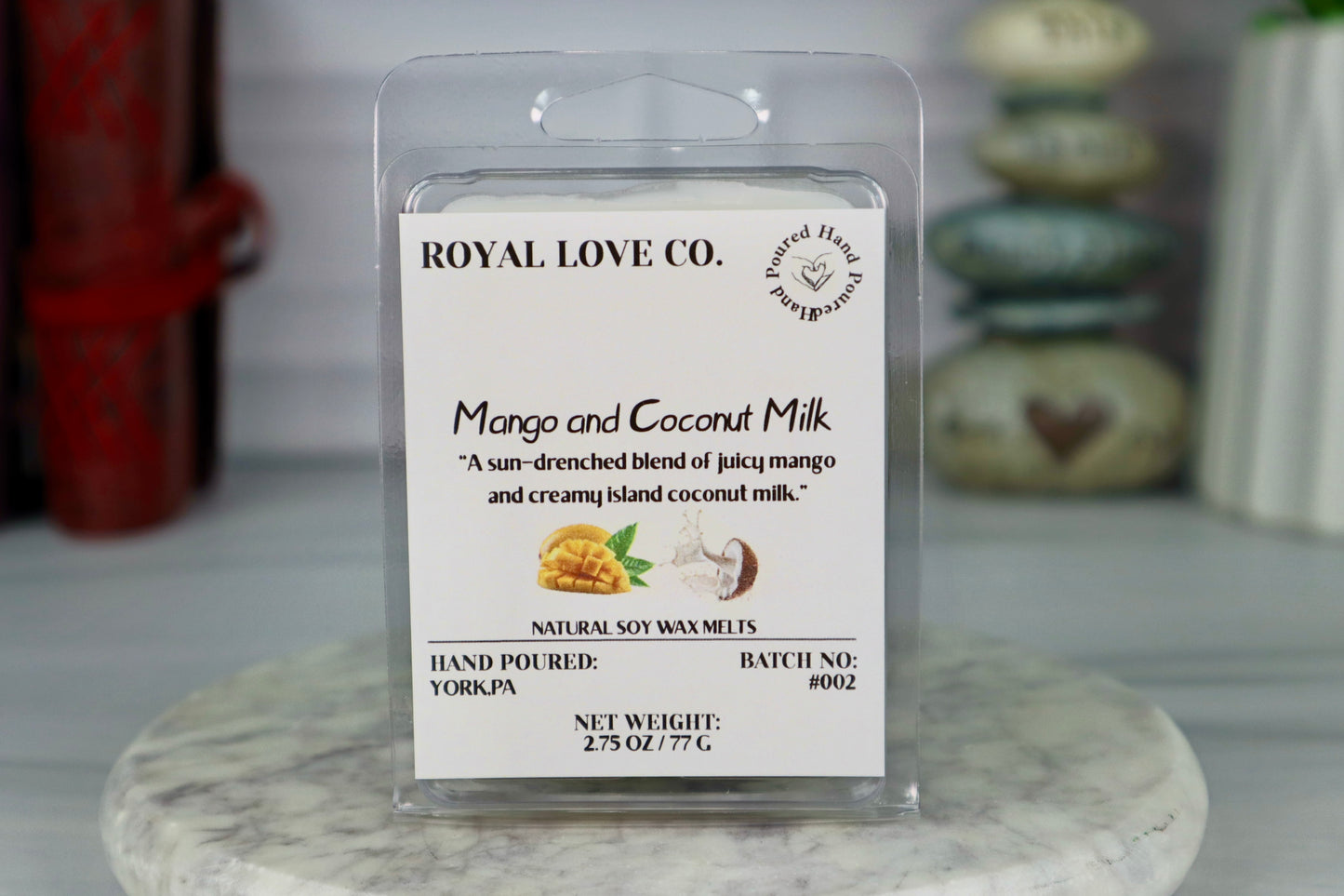 Mango and Coconut Milk Wax Melt