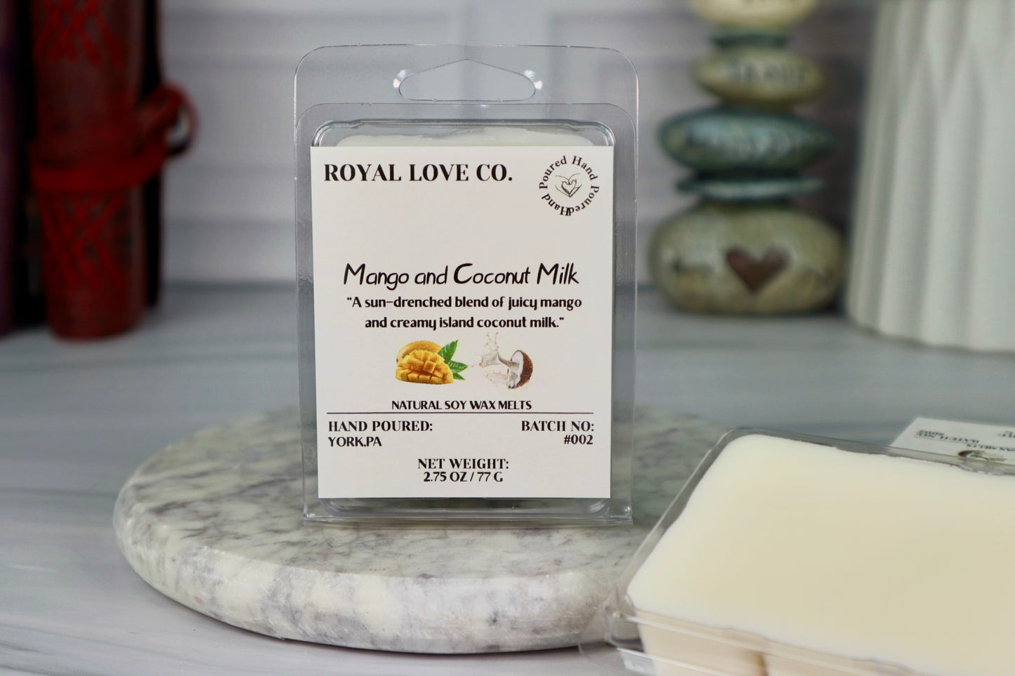 Mango and Coconut Milk Wax Melt