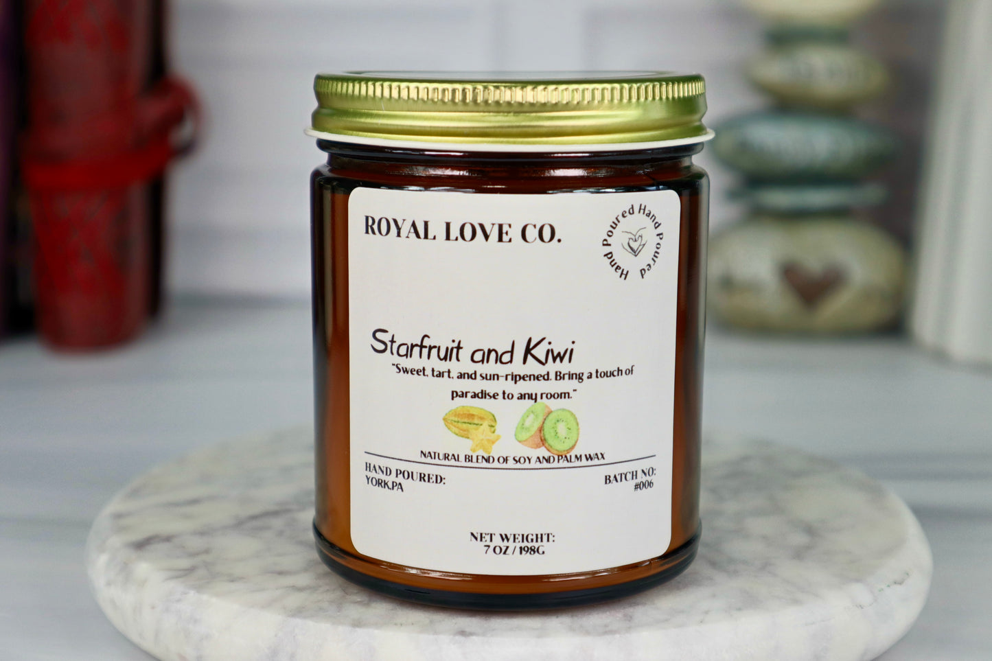 Starfruit and Kiwi