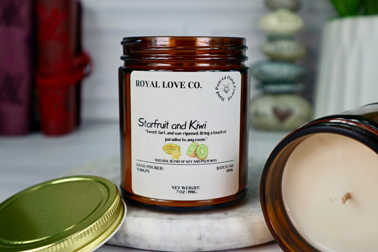 Starfruit and Kiwi
