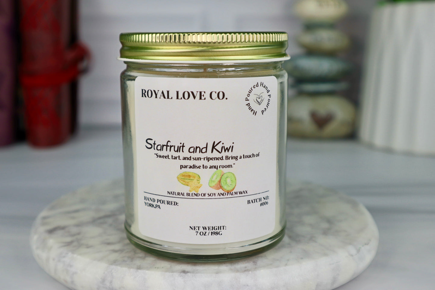 Starfruit and Kiwi