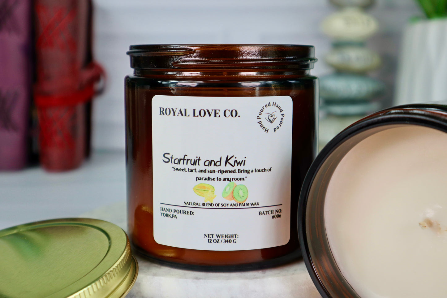 Starfruit and Kiwi