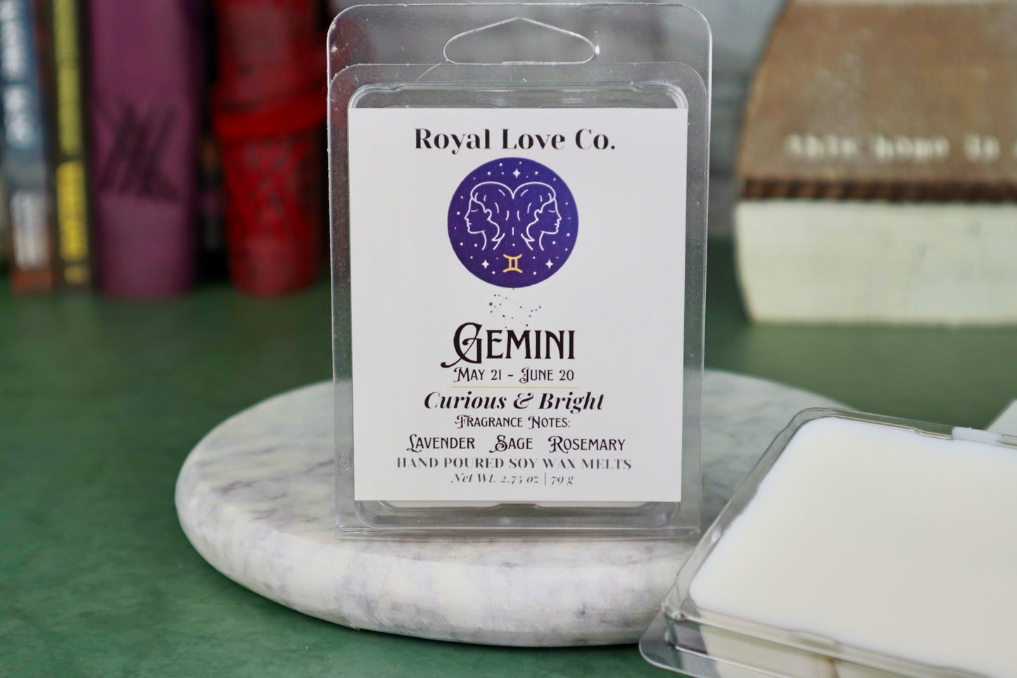 Gemini Zodiac Sign Wax Melt