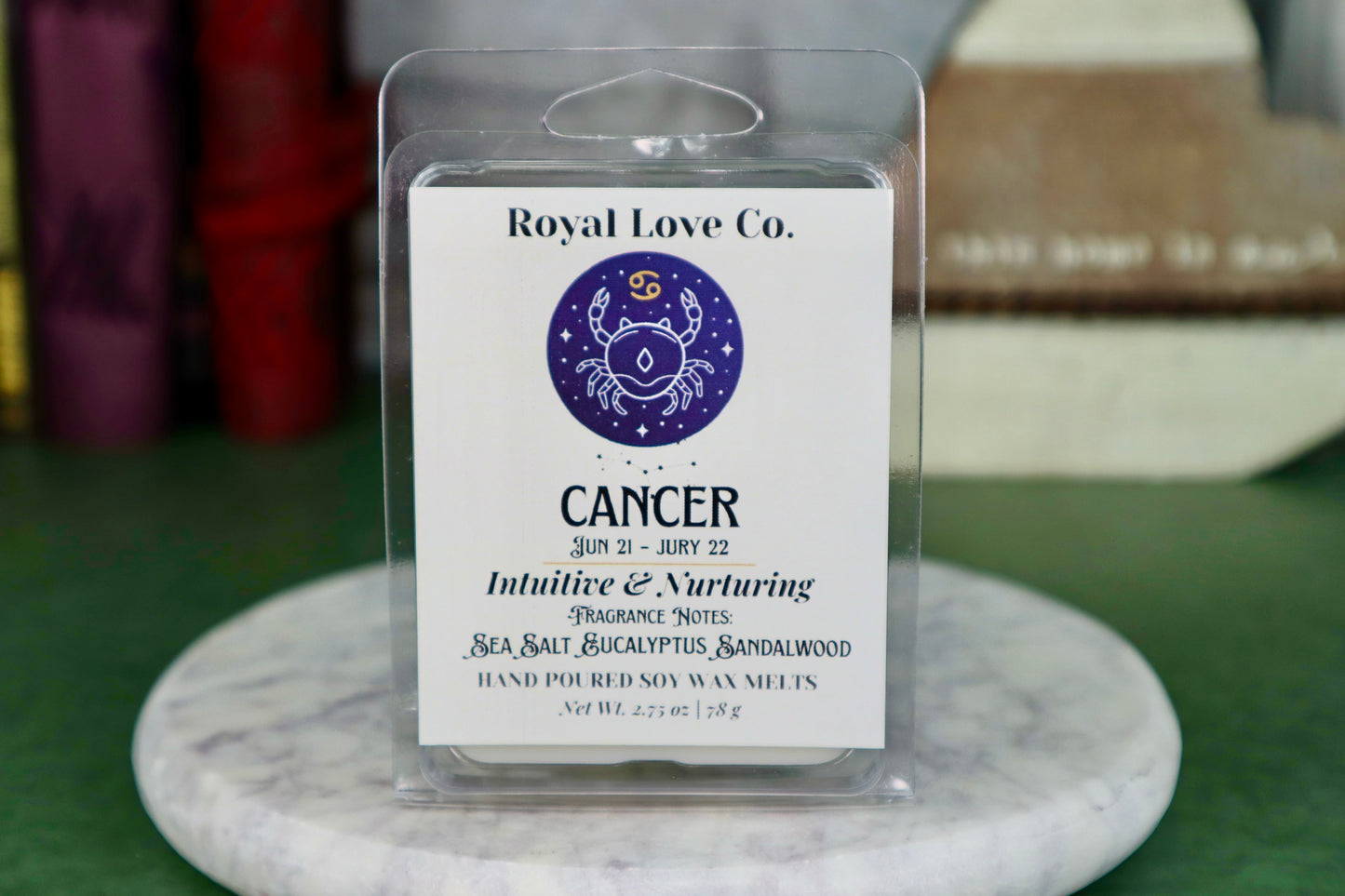 Cancer Zodiac Sign Wax Melt