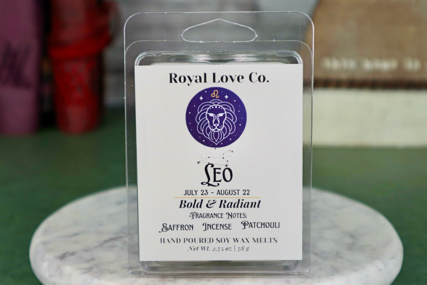 Leo Zodiac Sign Wax Melt