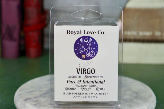 Virgo Zodiac Sign Wax Melt