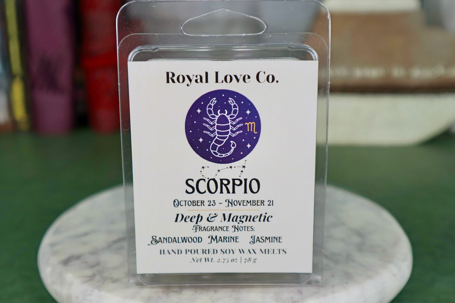 Scorpio Zodiac Sign Wax Melt