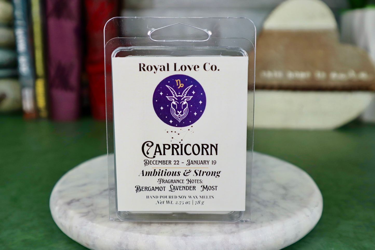 Capricorn Zodiac Sign Wax Melt
