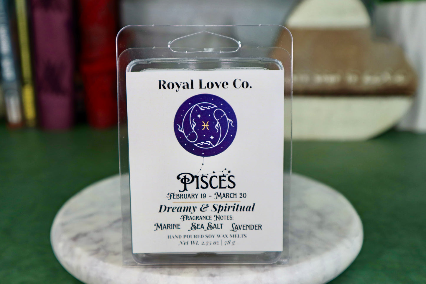 Pisces Zodiac Sign Wax Melt