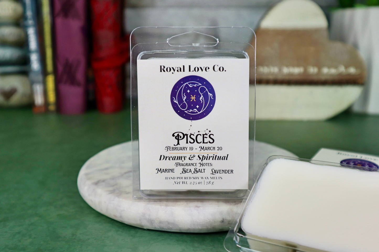 Pisces Zodiac Sign Wax Melt