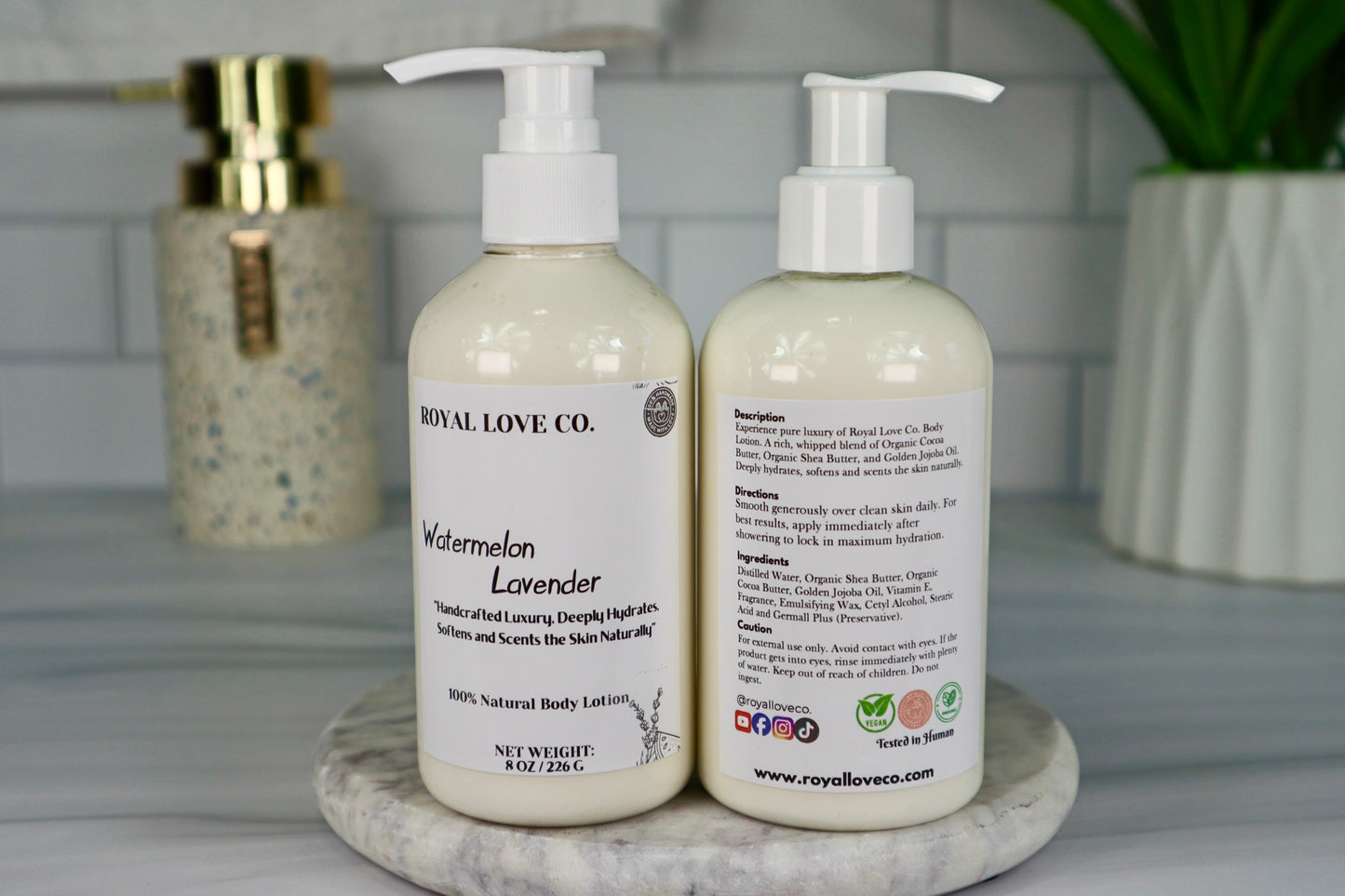Watermelon Lavender Body Lotion 8oz
