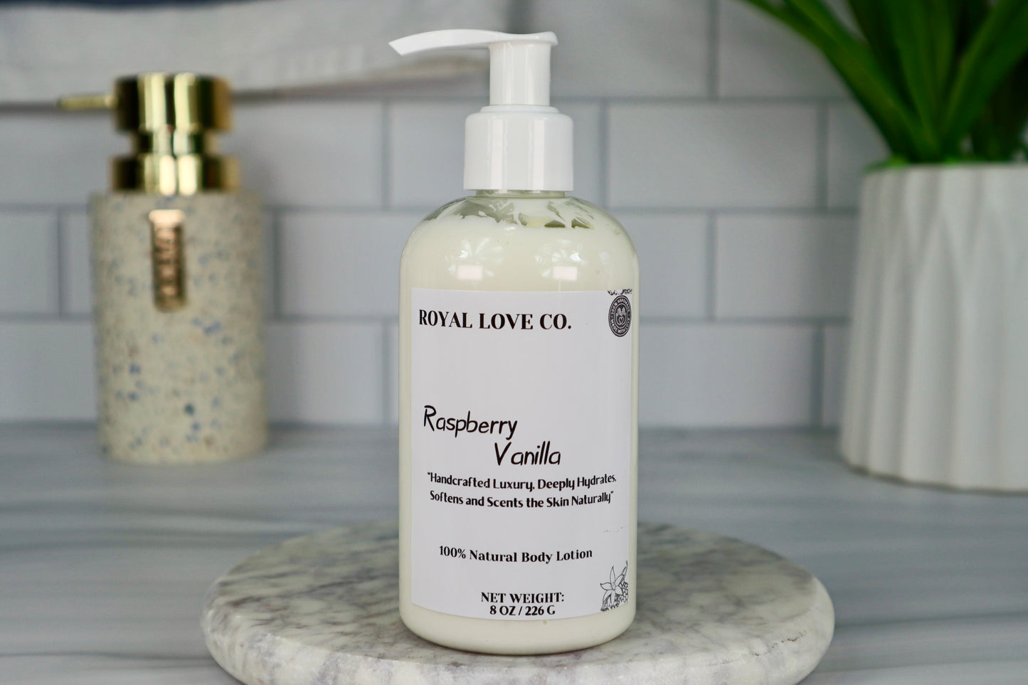 Raspberry Vanilla Body Lotion 8 oz