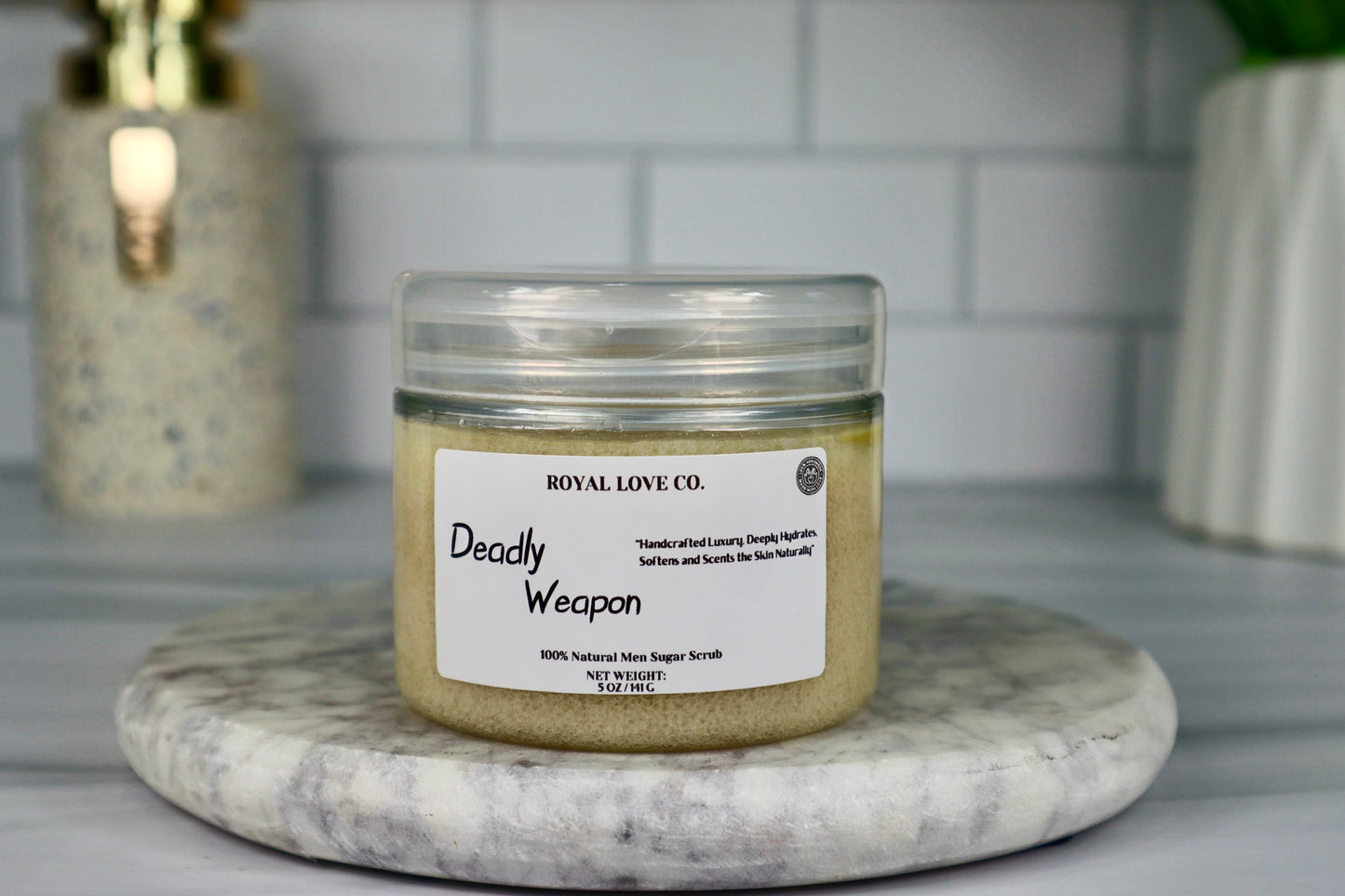 Deadly Weapon Men Sugar Scrub