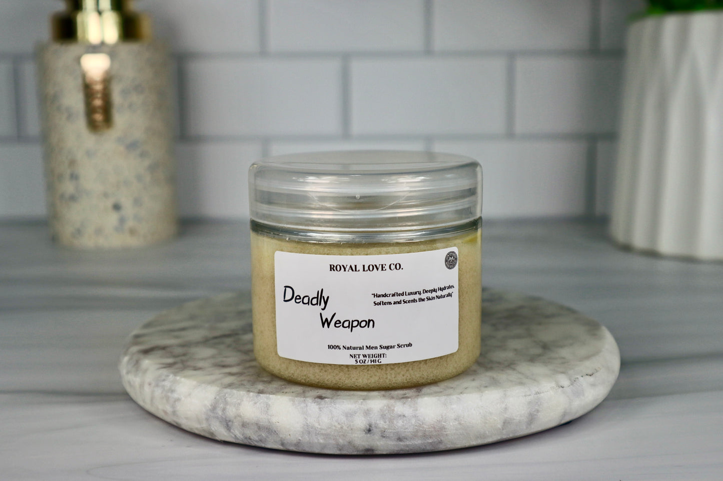 Deadly Weapon Men Sugar Scrub
