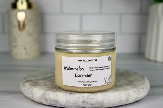 Watermelon Lavender Sugar Scrub