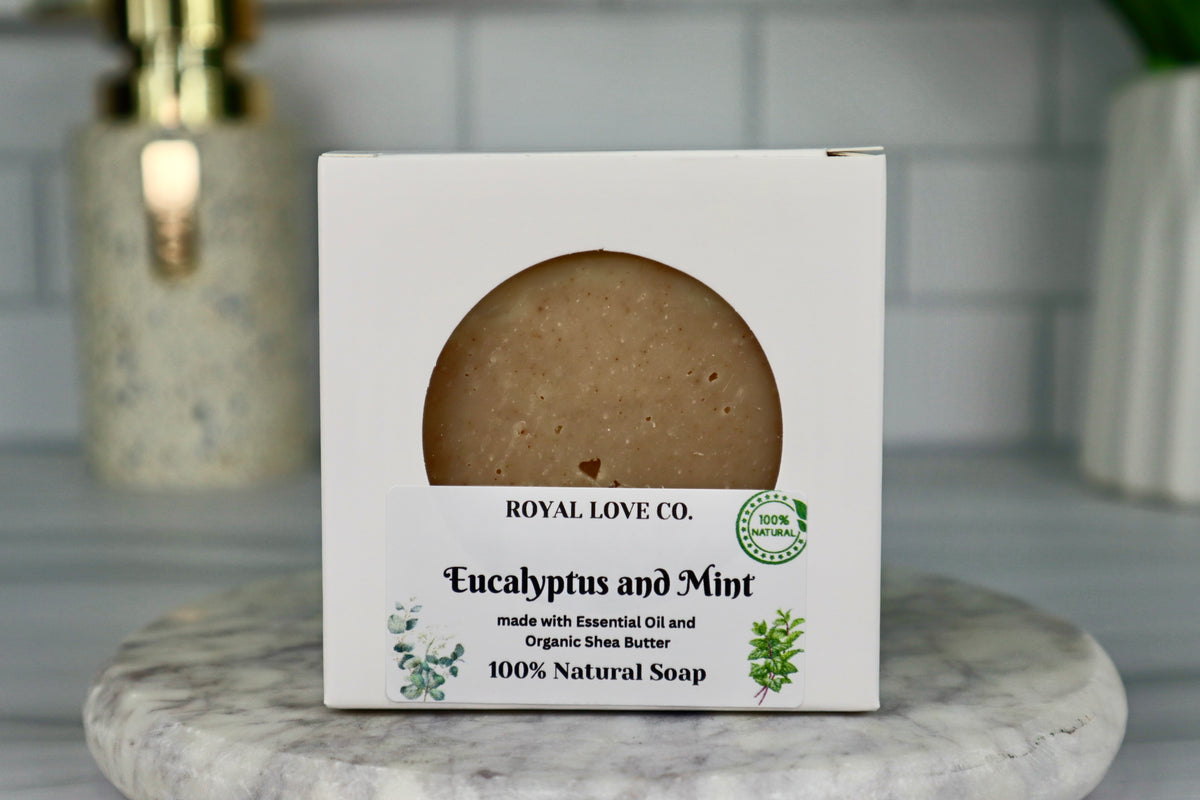 Eucalyptus and Mint 100% Natural Soap