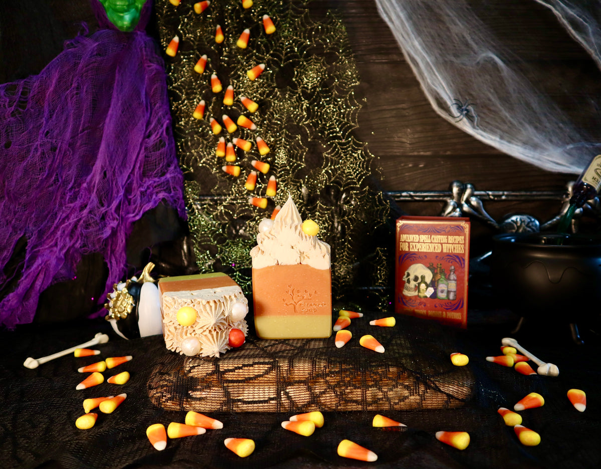 Candy Corn Craze Frosted Artisan Soap
