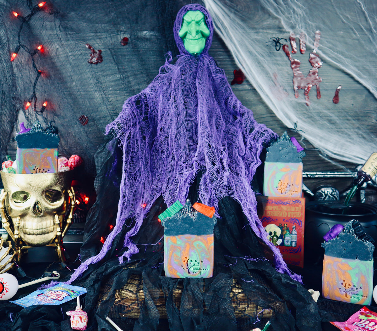 Witches Be Crazy Frosted Artisan Soap